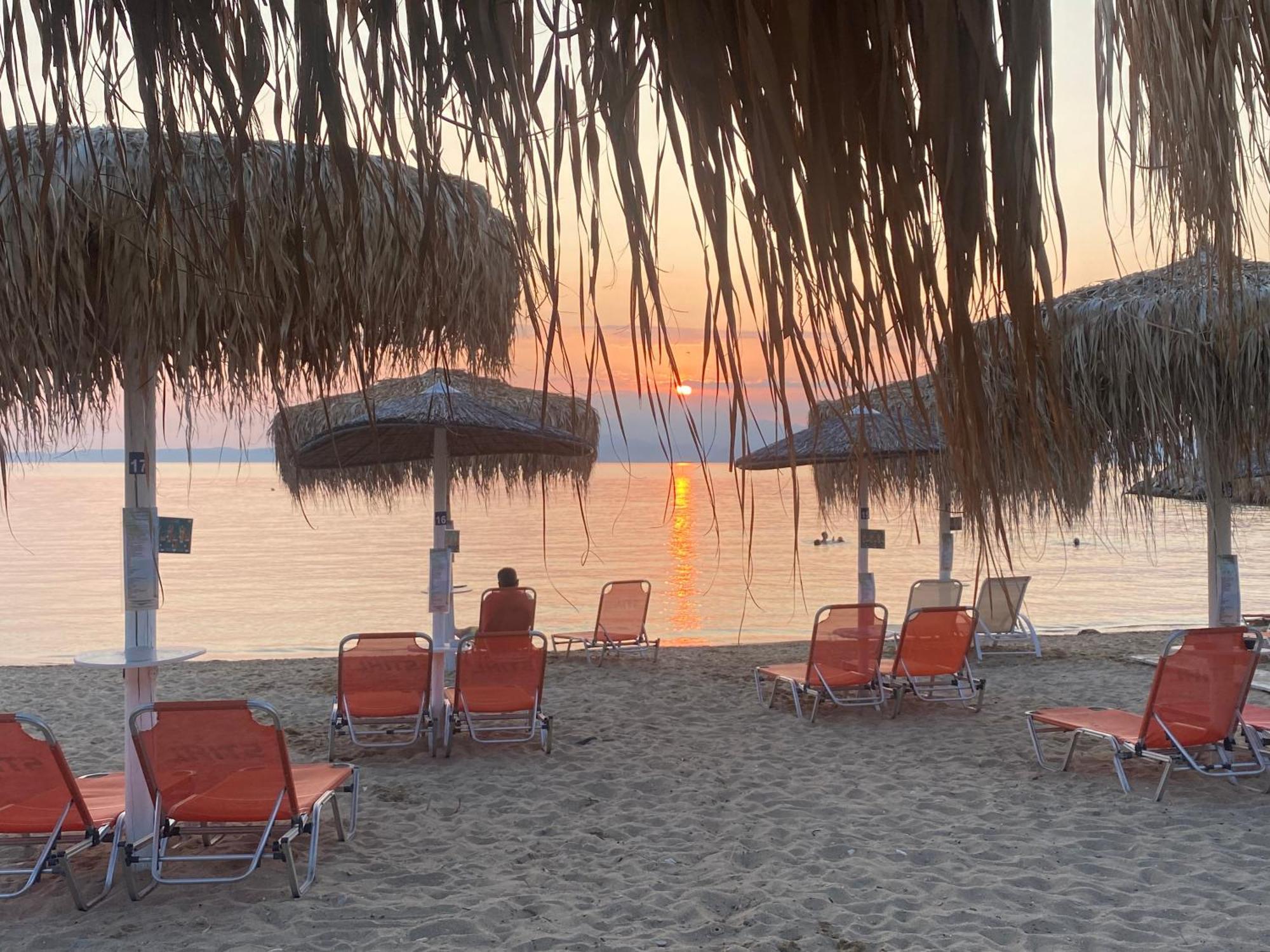 Sunsets In Thassos 1 Apartman Szkála Szotírosz Kültér fotó